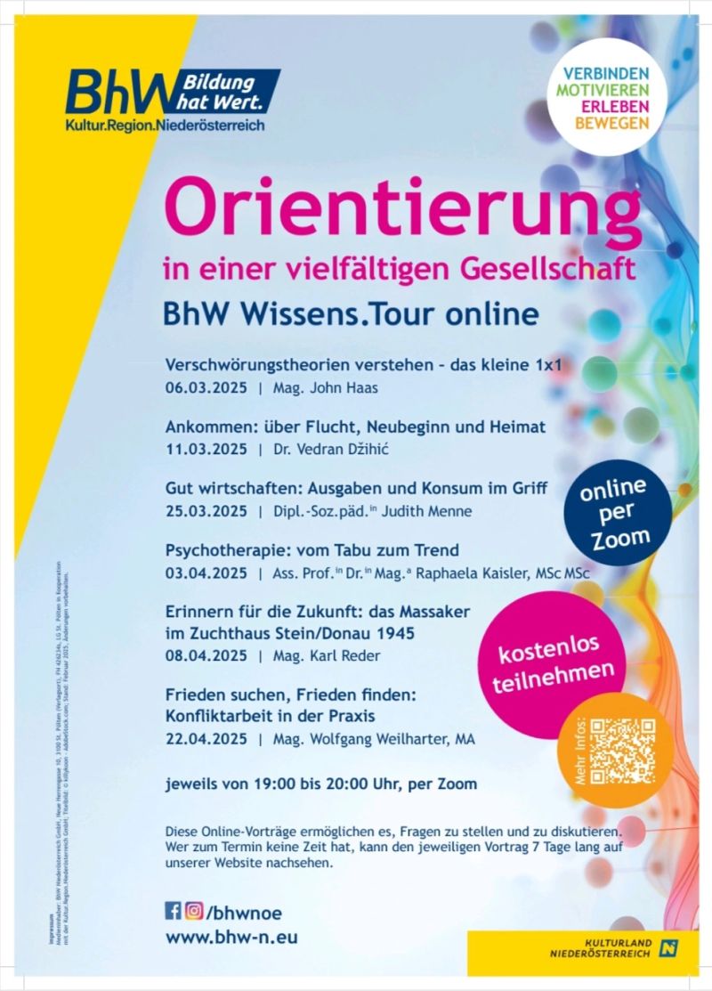 Ankündigung der BhW Wissens.Tour 2025