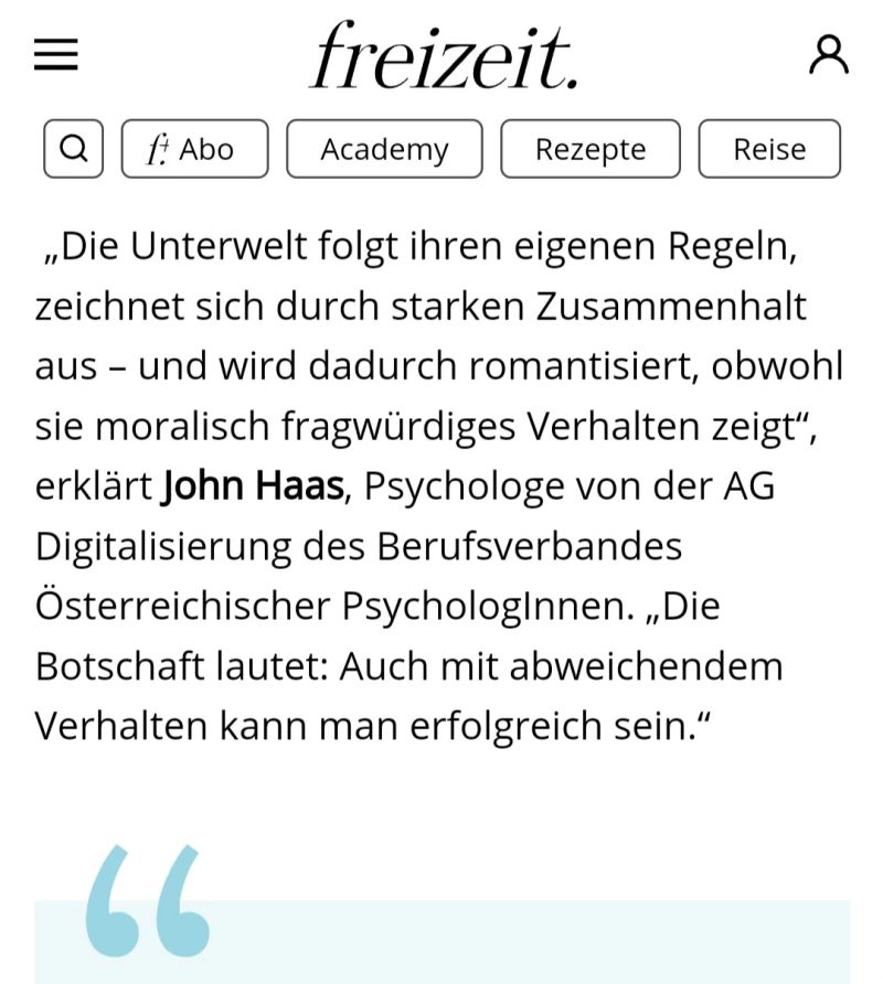 KURIER über die Faszination von Gangsterspielen