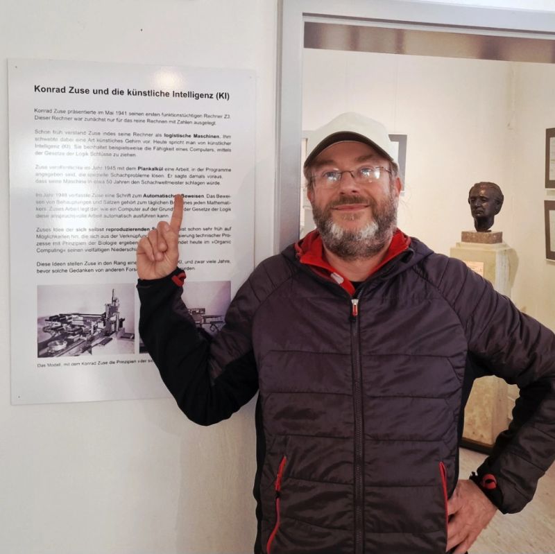 Besuch im Konrad-Zuse-Museum