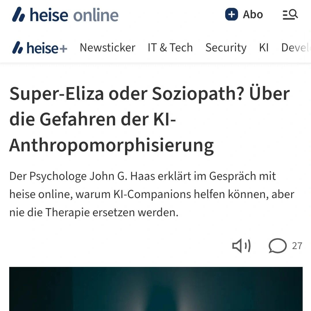 heise online: Mensch und Maschine