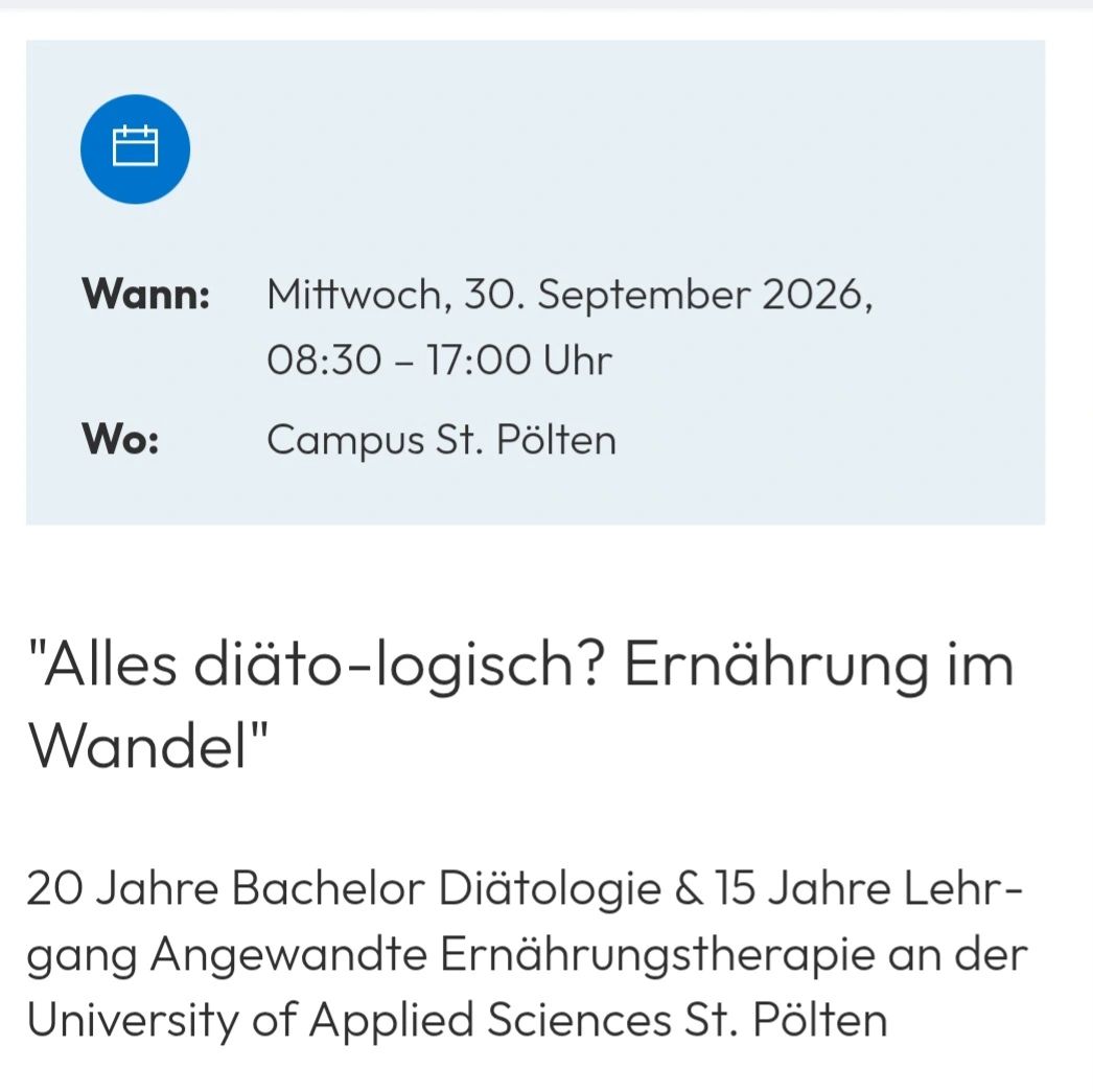 Panel Alles diäto-logisch?