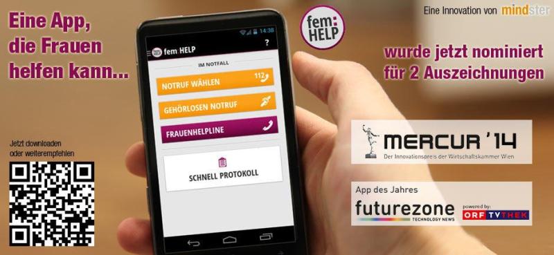 Zwei Award-Nominierungen für fem:HELP