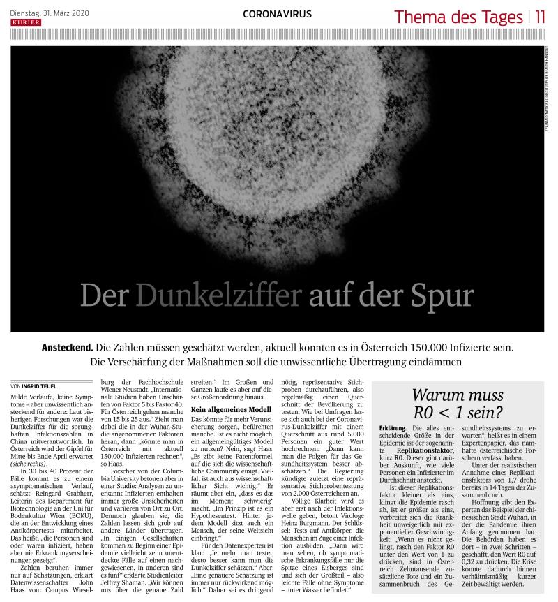 Repräsentative COVID-19-Studie für Österreich startet