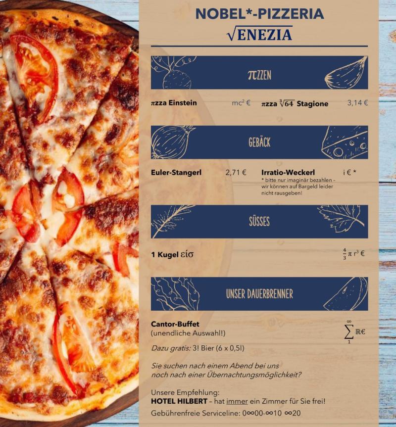 Die Nobel-Pizzeria