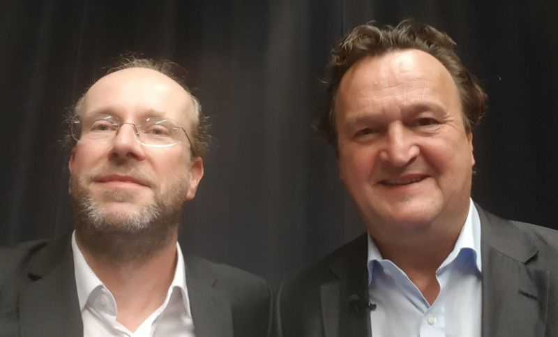 Interview für die ORF-DOK.1 über Blackout