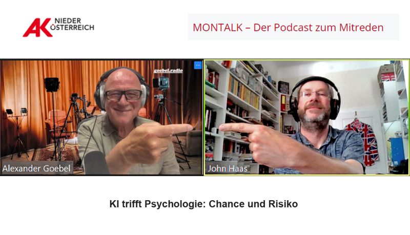 MONTALK-Aufzeichnung „KI trifft Psychologie“