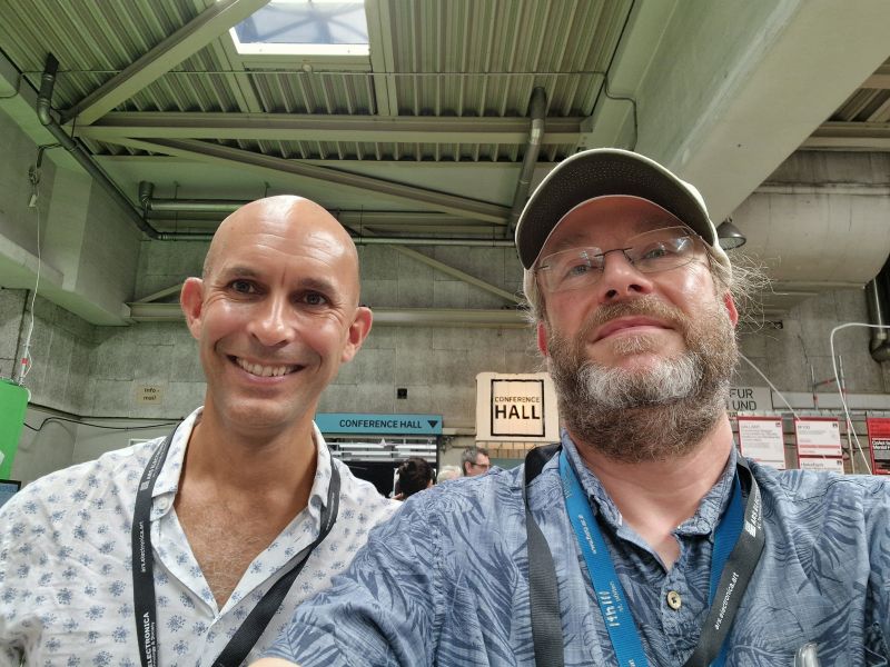 Begegnung mit Anil Seth auf der Ars Electronica