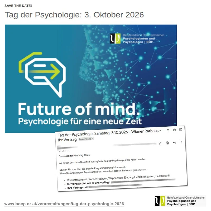 Vortrag Tag der Psychologie 2026