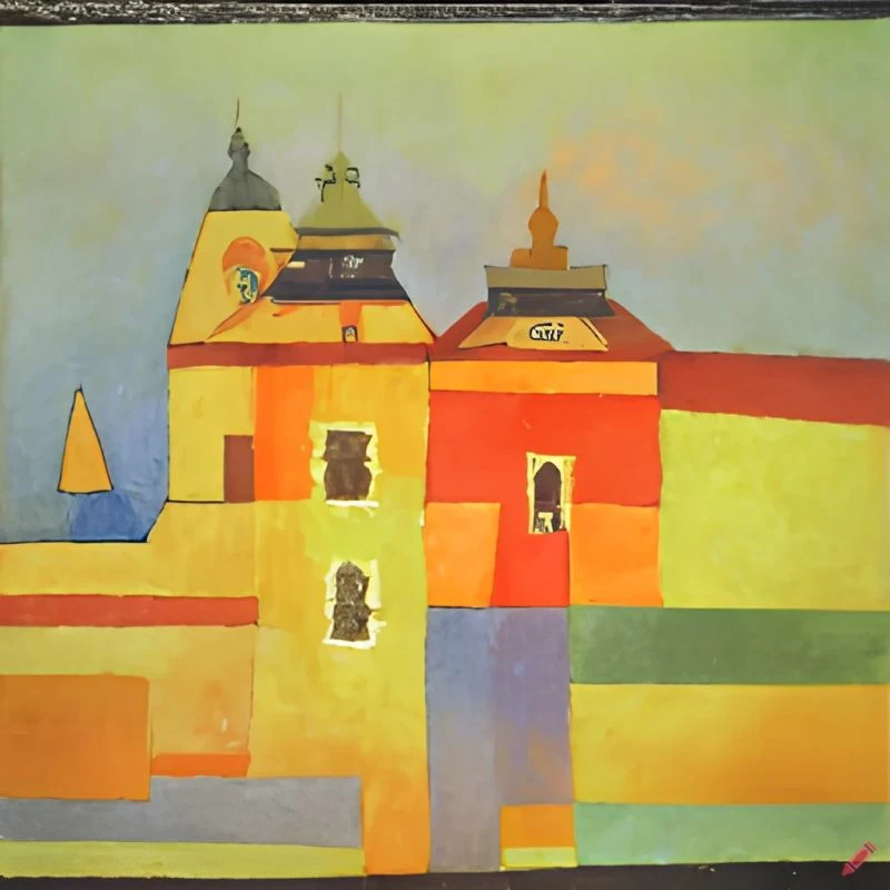 Midjourney interpretiert das Stift Melk – Zusatzbild