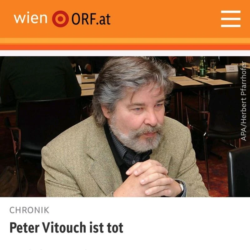 In Erinnerung an Peter Vitouch