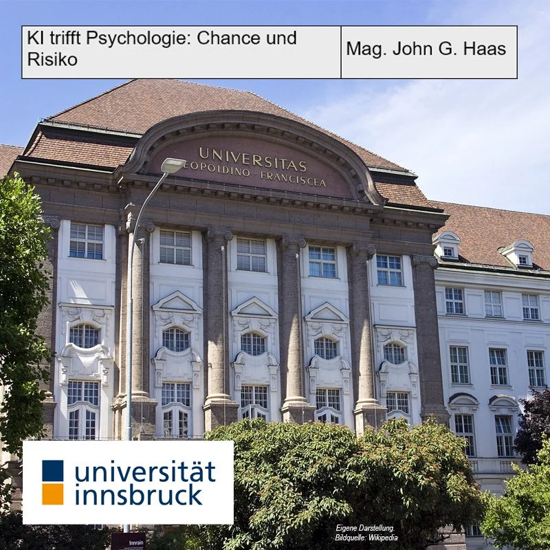 Gastvortrag an der Universität Innsbruck angekündigt
