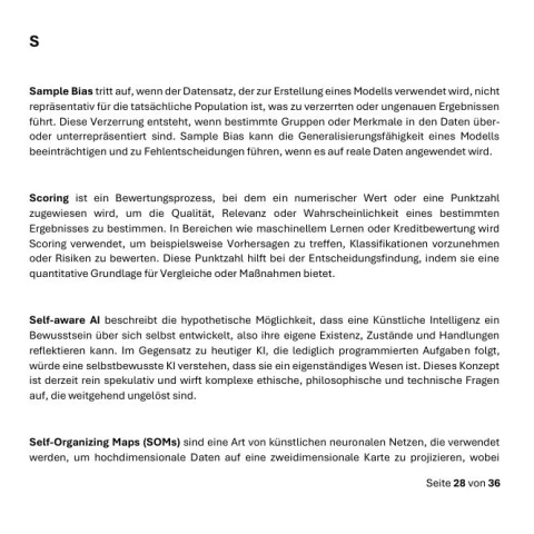 KI- und Data-Science-Wörterbuch für die Lehre